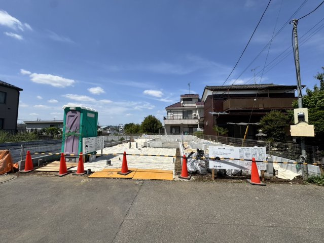 板橋区西台1丁目　制震装置×ロフト　省エネ住宅　全2棟の外観|2026年4月下旬撮影