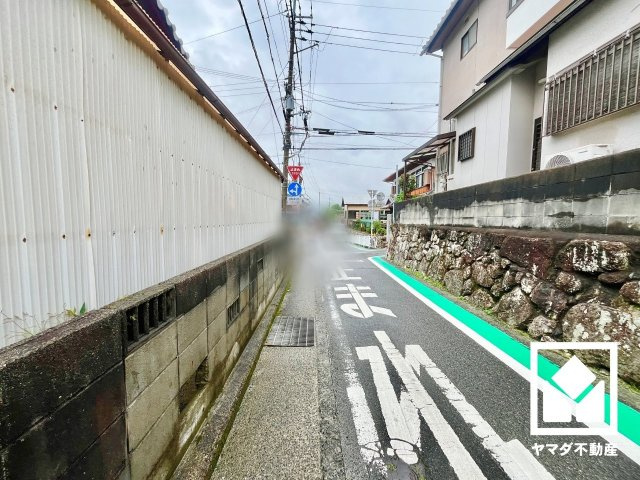 大津市南志賀２丁目　1期　2号棟の前面道路含む現地写真|4月14日　現地写真更新