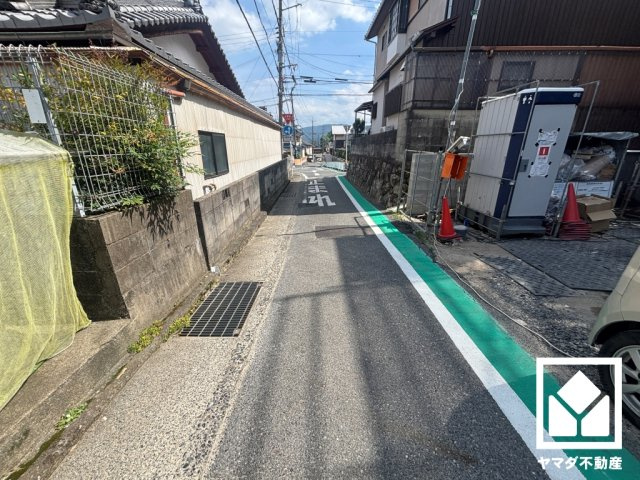 大津市南志賀２丁目　1期　2号棟の前面道路含む現地写真|7月14日　現地写真更新