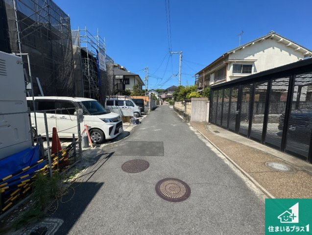 ●29(土)30(日)現地説明会！　奈良市あやめ池南　全2邸の前面道路含む現地写真|駅やスーパー、小学校・中学校等日常生活に欠かせない情報や道のりもご紹介いたしますのでお気軽にご相談ください。