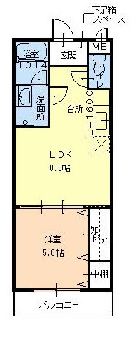 【間取り】 | コリーヌ池上