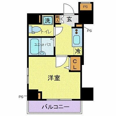 スカイコート田端第３の間取り