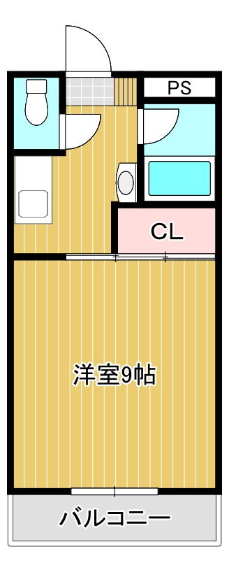 ビクトリーハイツ新港の間取り