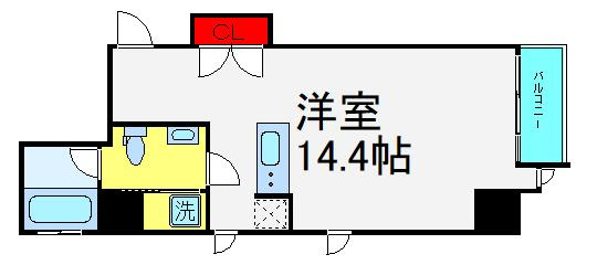 LOIS GRAND靭公園の間取り
