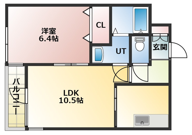 【間取り】 | 【CP対象】アルファアパルTOビル | 間取りです