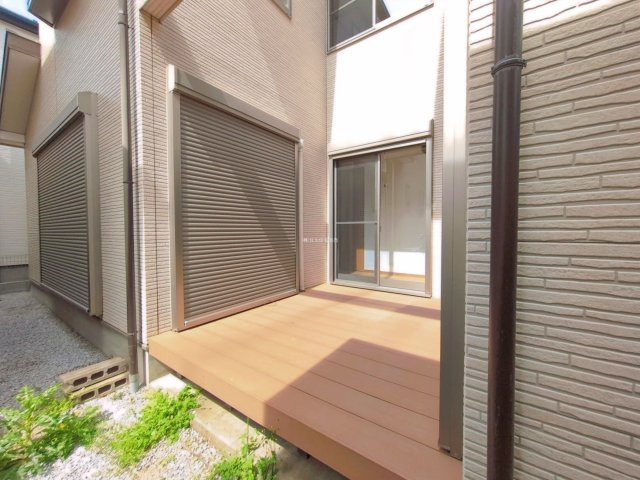 ふじみ野市大井中央２丁目の中古一戸建のその他|中庭にはテラス付き♪
南東向きで陽当り良好です。