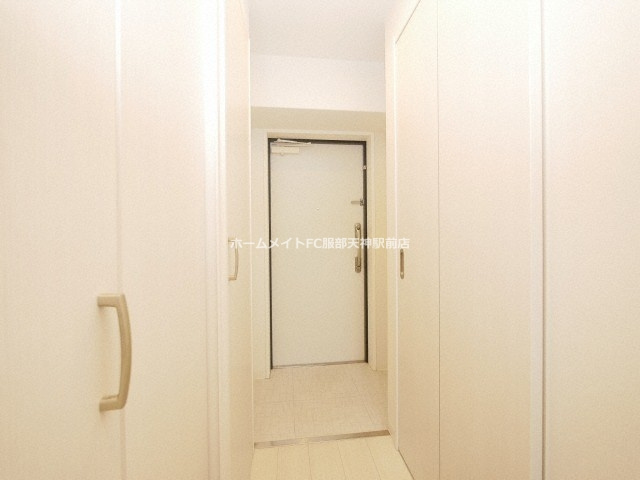 サニーハウス南堀江の玄関