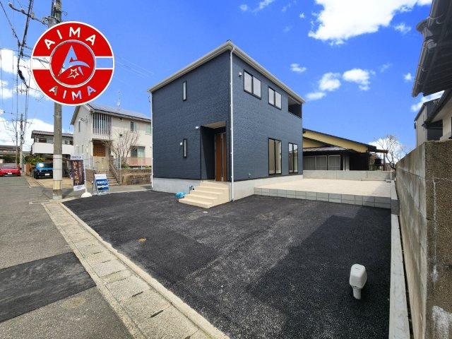 那珂川市片縄西5丁目第1-1棟（1号棟）の外観|デザイン性のある外観です。