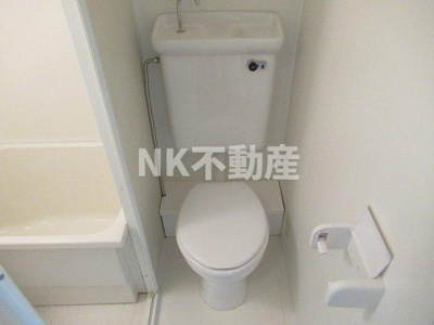 【トイレ】 | メゾン・スギ（八戸ノ里賃貸） | シンプルで使いやすいトイレです