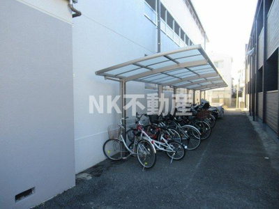 【その他共用部分】 | メゾン・スギ（八戸ノ里賃貸） | 駐輪場です