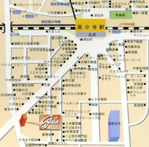 ガラ・ステージ国分寺の地図
