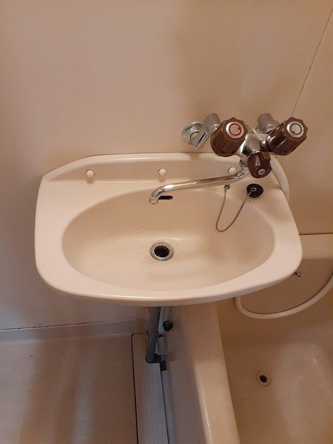 ハイツあさひの洗面所