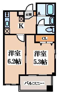 【間取り】 | ビューティーセゾン和