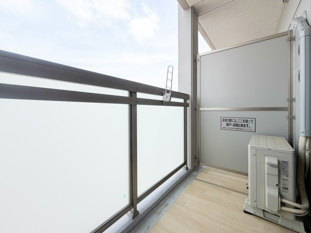 CREST TAPP名古屋山王のバルコニー