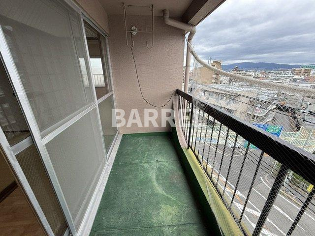 リヴェール瀬川のバルコニー