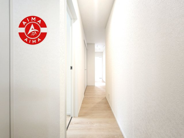糟屋郡志免町桜丘3丁目第7-1棟（1号棟）の内装|平屋はワンフロアしかないため、部屋と部屋の距離が近くなります。 生活音の緩衝材として廊下を活用するのがおすすめです。