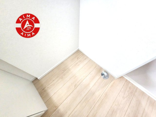 糟屋郡志免町桜丘3丁目第7-1棟（1号棟）のランドリースペース|ランドリースペースは広さもたっぷり。