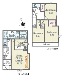 西尾市永吉3丁目01期　新築分譲住宅　全2棟　2号棟