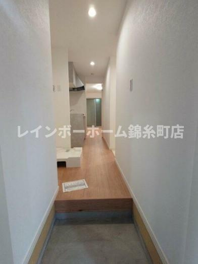 ソシエ草加の玄関