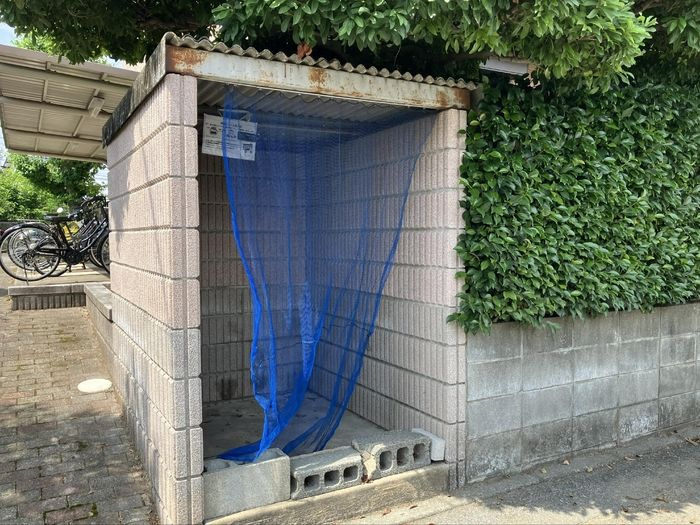 ドミールパーク江﨑の設備|便利な敷地内ゴミ置き場もあります♪