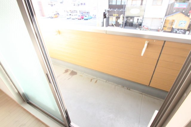 Ritz小阪のバルコニー