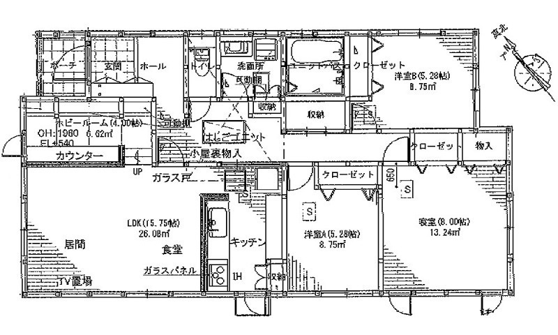 東区馬木３丁目 の間取り