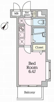 【間取り】 | エスティメゾン南行徳