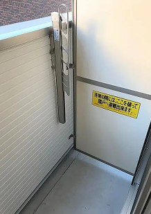 オークコートのバルコニー