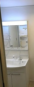 オークコートの洗面所