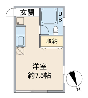 【間取り】 | 上野アパートメント