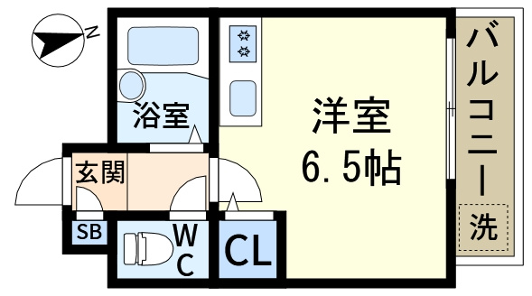 サンフラットの間取り