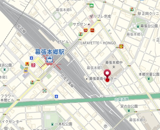 ラ メゾン デュ ビジュの地図|★案内図★