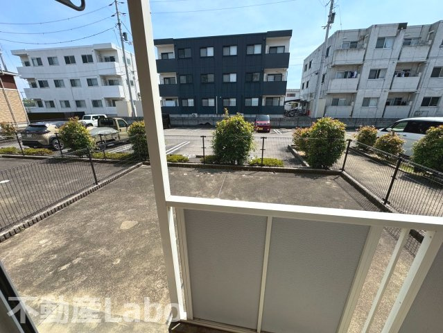 オーブⅡ　のバルコニー