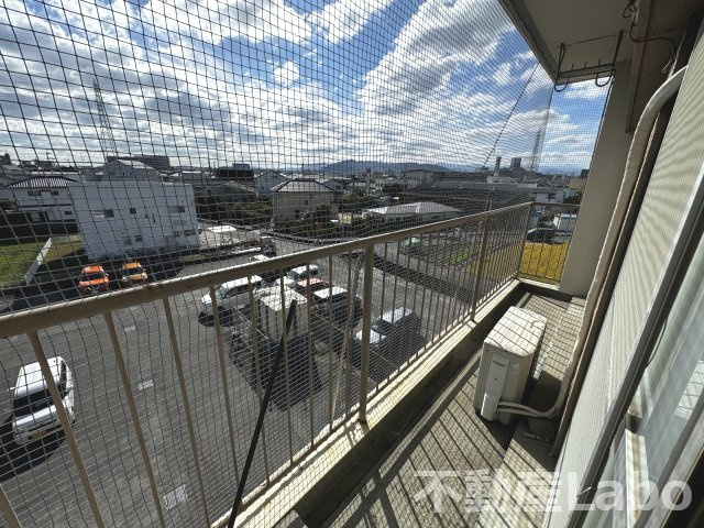 メゾンB　のバルコニー