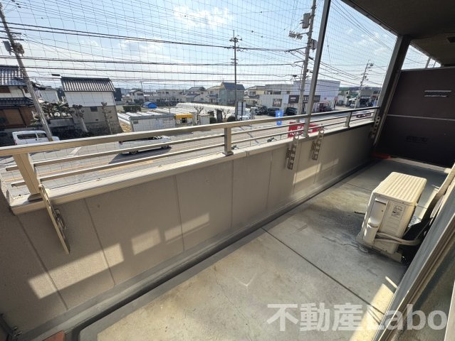 フィネス藍住のバルコニー