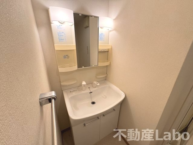 フィネス藍住の洗面所