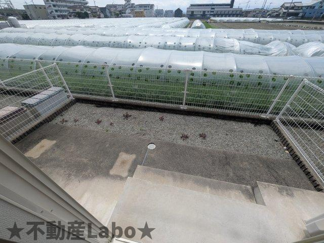 ルイ・メゾンK Ⅰのバルコニー