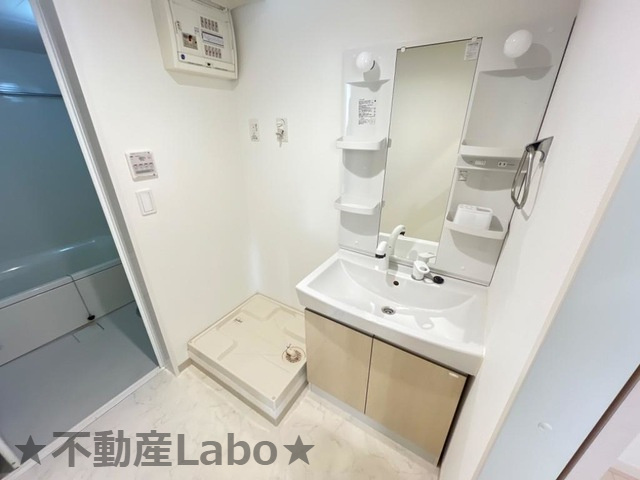 レジディアの洗面所