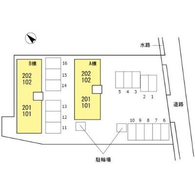 【区画図】 | セジュールセラ A棟