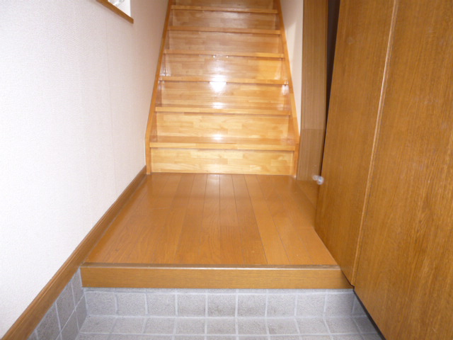 サンテラス京Ａの玄関