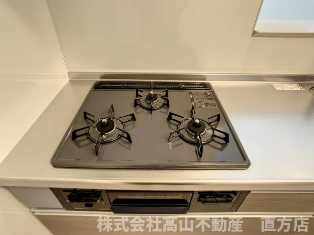 直方市大字知古のアパートのキッチン