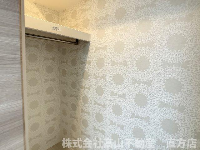 直方市大字知古のアパートの収納