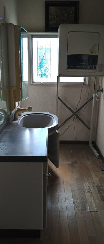 山口県下関市　一棟マンションのキッチン