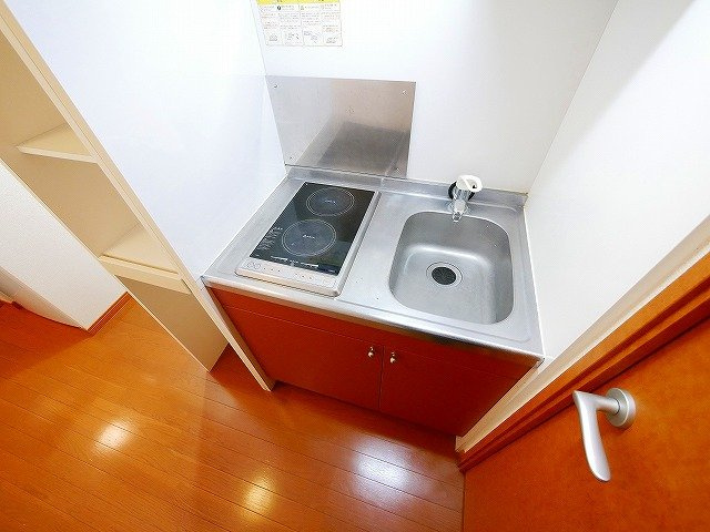 レオパレス富堂のキッチン|きれいなキッチンです