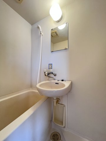 ラガールあびこの洗面所