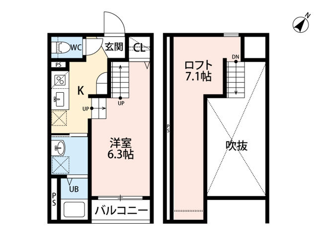 【間取り】 | Grand Room 博多