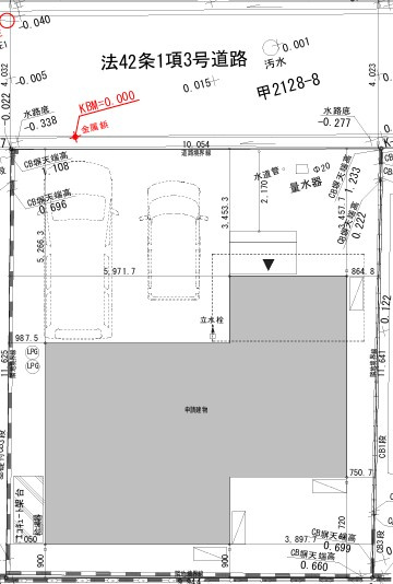 「ダブルウォークインクローゼット完備」南国市大そね甲　新築一戸建ての区画図|全1区画。並列駐車2台可能◎
