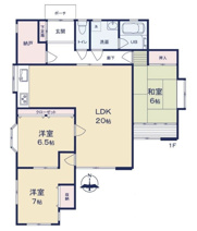 越生町上野　中古平屋戸建の画像