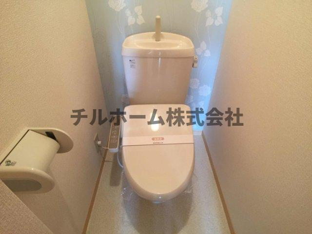 オリーヴのトイレ|当社、チルホームのHPもご覧ください(^^)/物件情報多数♪
