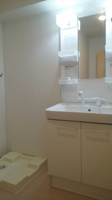 ラシュレの洗面所